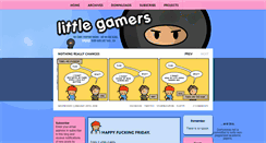 Desktop Screenshot of little-gamers.com