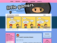 Tablet Screenshot of little-gamers.com